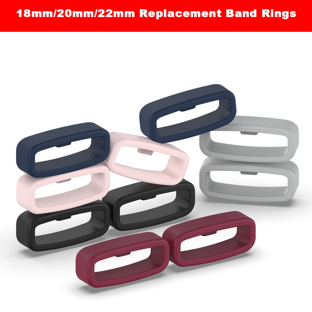Silicone Watch Band 22Mm - 18 20 22mm cinturino orologio anello