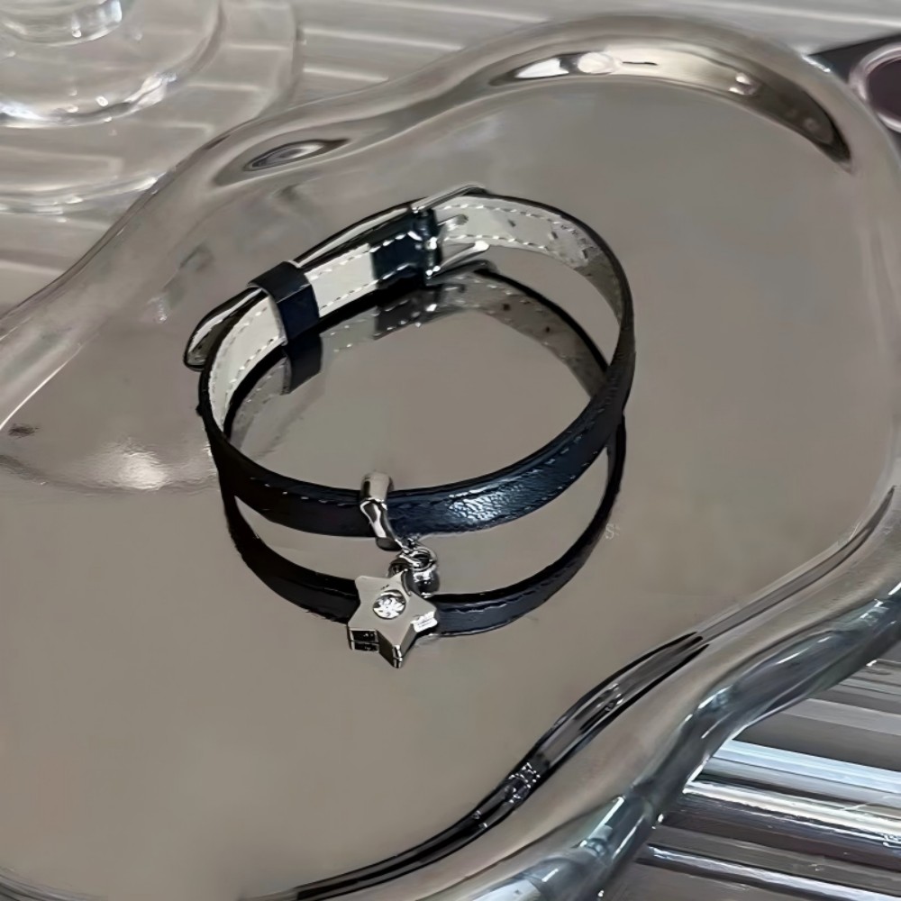 Mesh Strap Metal - Bracciale con ciondolo a forma di