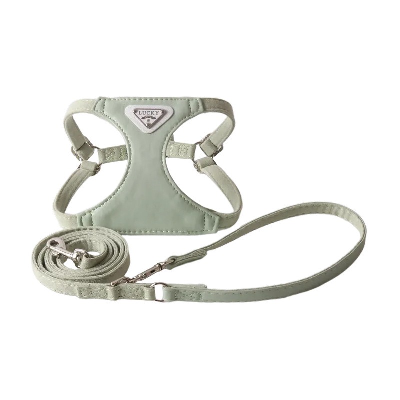 Leather Strap Quick Release - Pettorina pettorale Macaron Pettorina per cani