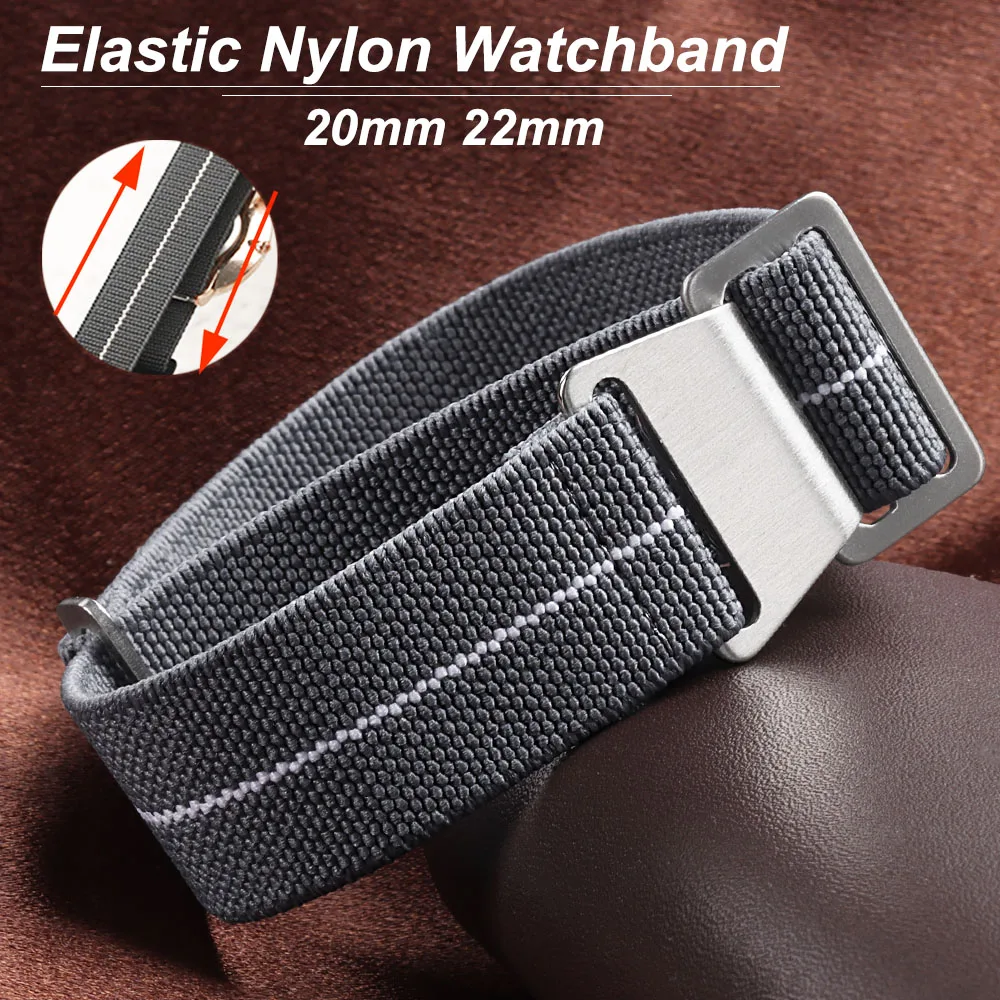Parachute Strap Elastic - Cinturino per orologio elastico Bracciale per