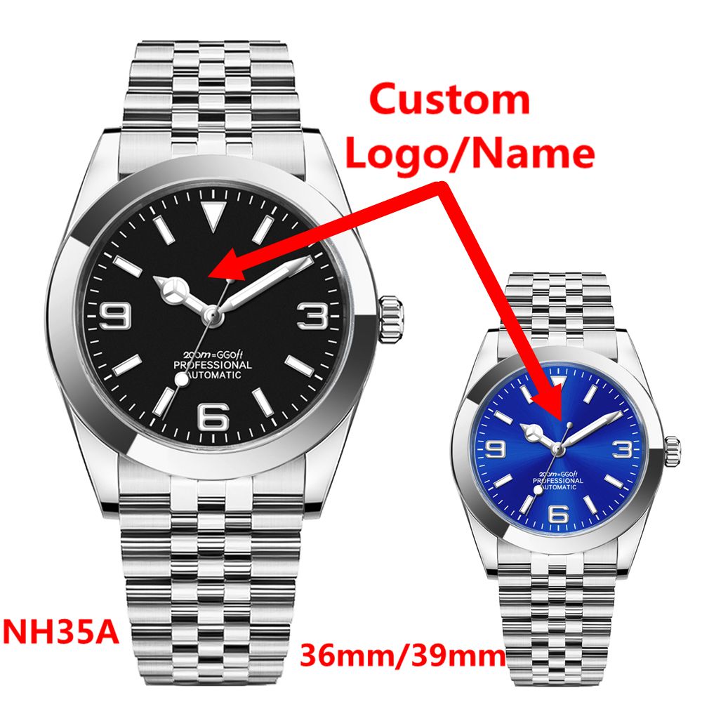 Stainless Bracelet Diver - Orologio di Lusso Personalizzato con Logo