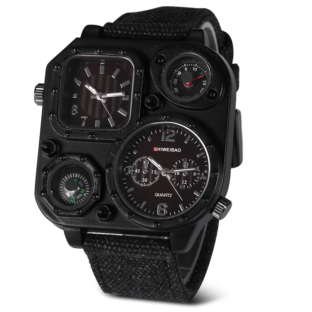 Canvas Strap Watch - Orologi da uomo al quarzo Orologio