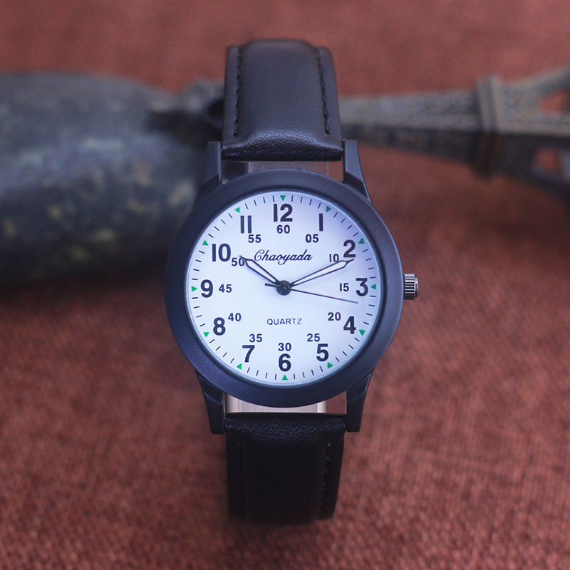 Leather Watch Band Men - Chaoyada moda uomo ragazzi cinturino in