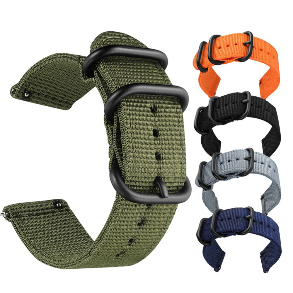 Canvas Strap Watch - Cinturino sportivo in nylon di tela