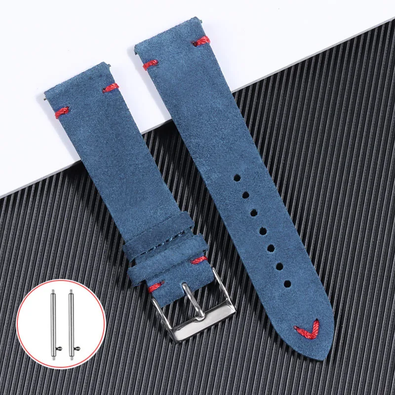 Suede Strap Watch - 18mm 20mm 22mm cinturino per orologio