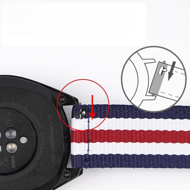 Cinturino per orologio in nylo - Canvas Strap Watch recensione e prezzo
