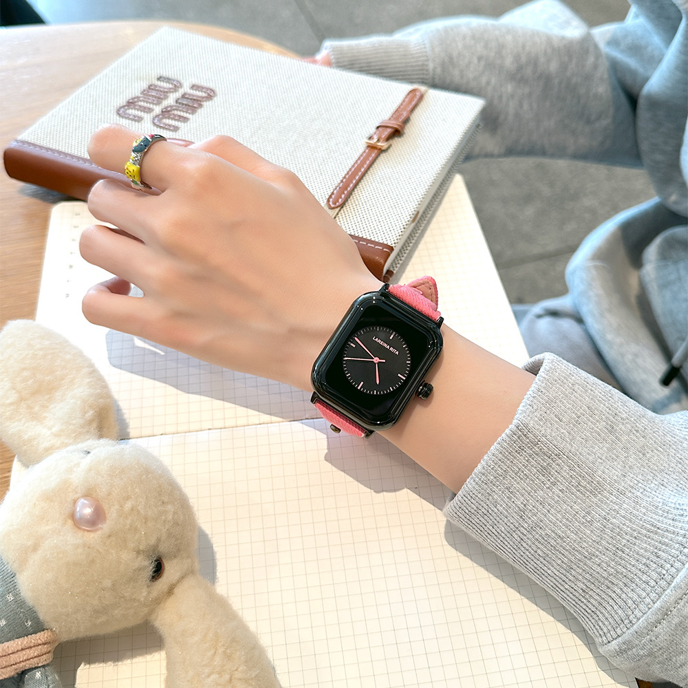 Nuovo elegante orologio quadra - Canvas Strap Watch recensione e prezzo