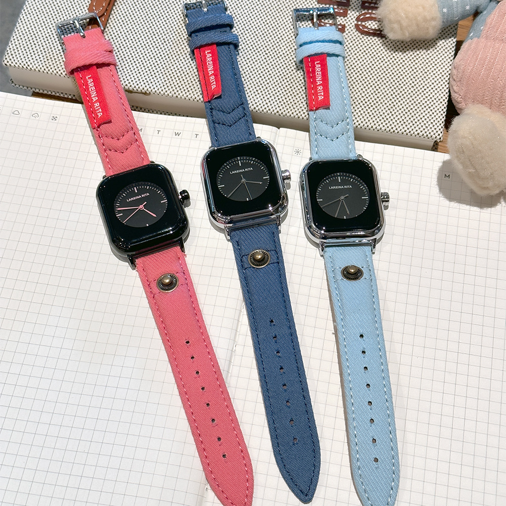 Nuovo elegante orologio quadra - Canvas Strap Watch recensione e prezzo