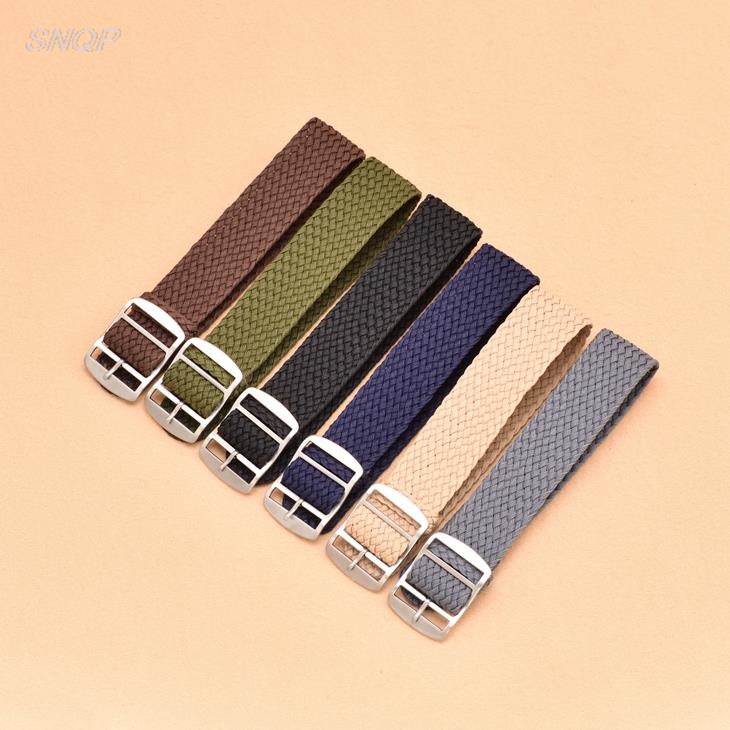 20mm 22mm Nero Navy tinta unit - Perlon Strap Woven recensione e prezzo