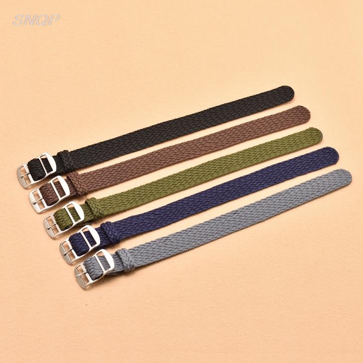 20mm 22mm Nero Navy tinta unit - Perlon Strap Woven recensione e prezzo