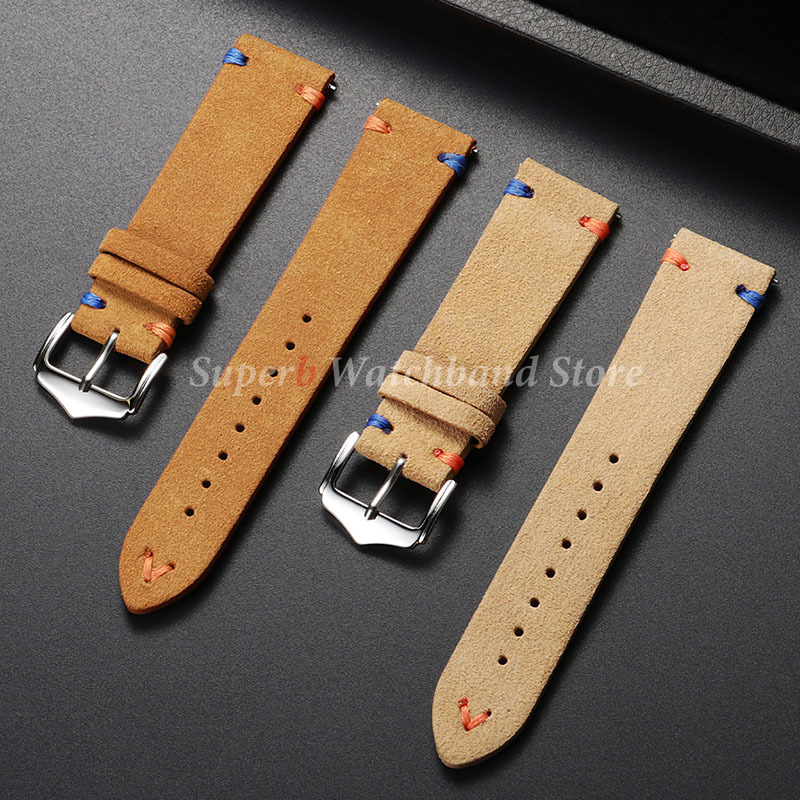 Cinturino per orologio in pell - Suede Strap Watch recensione e prezzo
