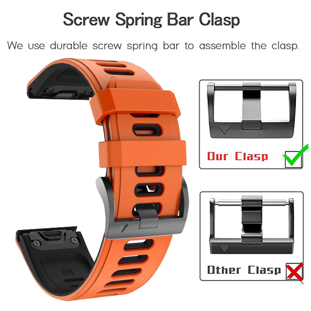 Cinturini di ricambio 22mm 26m - Silicone Watch Band 22Mm recensione e prezzo