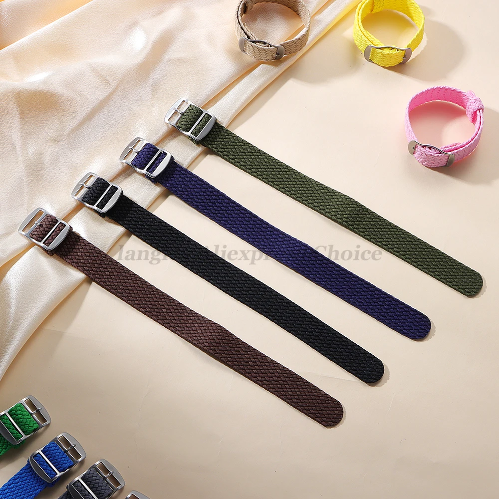14mm 16mm 18mm 20mm 22mm cintu - Perlon Strap Woven recensione e prezzo