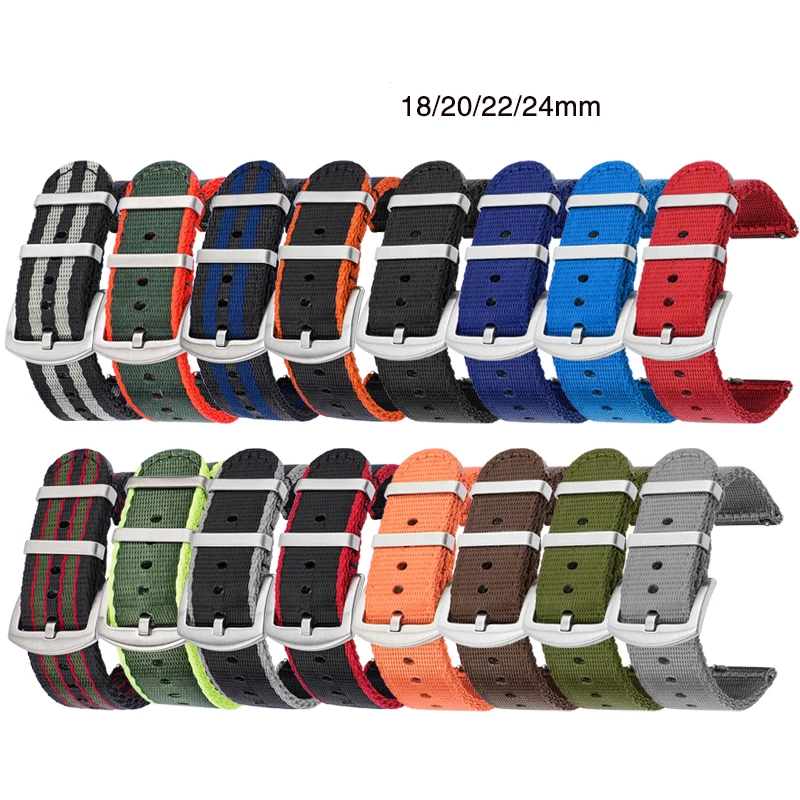 18/20/22/24mm cinturino in nyl - Canvas Strap Watch recensione e prezzo