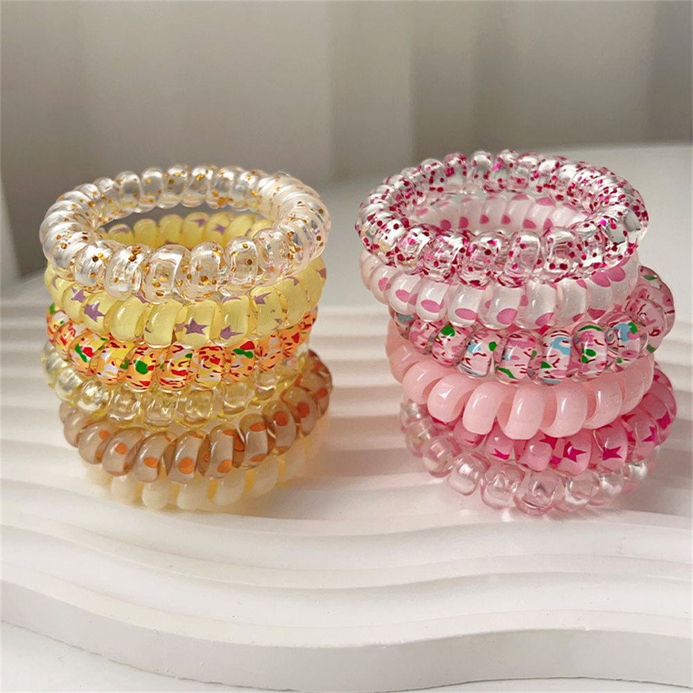 6 Pezzi Elastici per Capelli a - Silicone Band Women recensione e prezzo