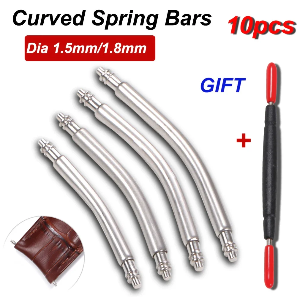 10 pezzi barra a molla con est - Curved Spring Bar recensione e prezzo