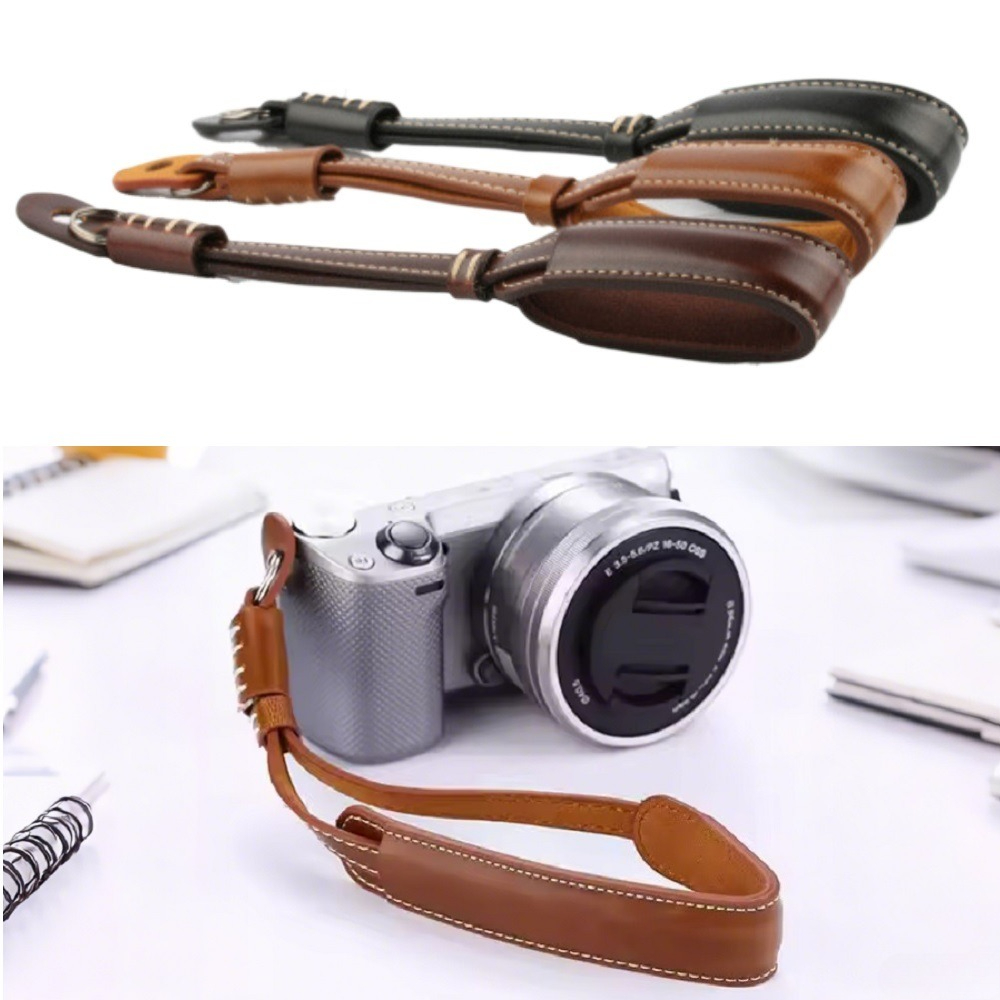 Cinturino da polso per fotocam - Leather Strap Quick Release recensione e prezzo