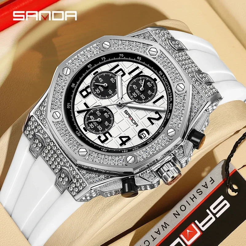 Orologio al Quarzo SANDA 7026  - Rubber Strap Diver recensione e prezzo