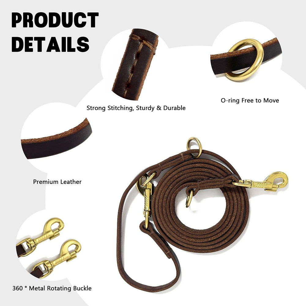Guinzaglio per Cani Multifunzi - Leather Strap Quick Release recensione e prezzo