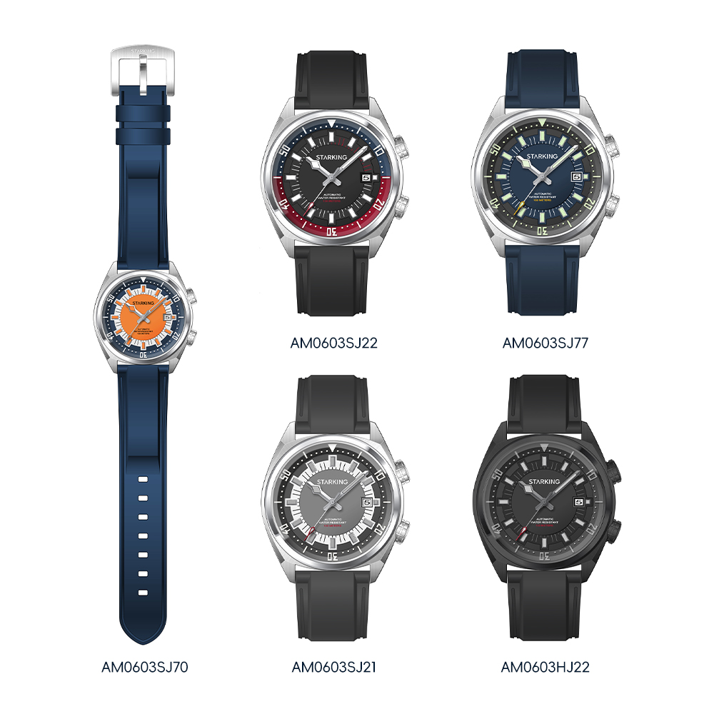 STARKING Orologio da immersion - Rubber Strap Diver recensione e prezzo