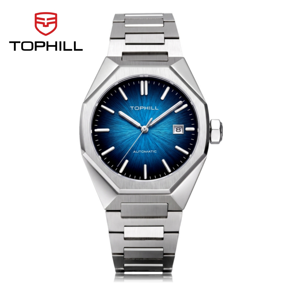 TOPHILL 39mm Miyota 8215 Orolo - Butterfly Clasp Deployant recensione e prezzo