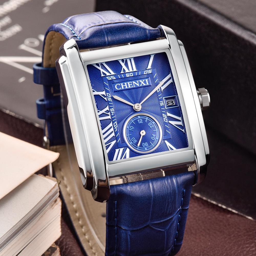 CHENXI 8216 Orologi da polso c - Leather Watch Band Men recensione e prezzo