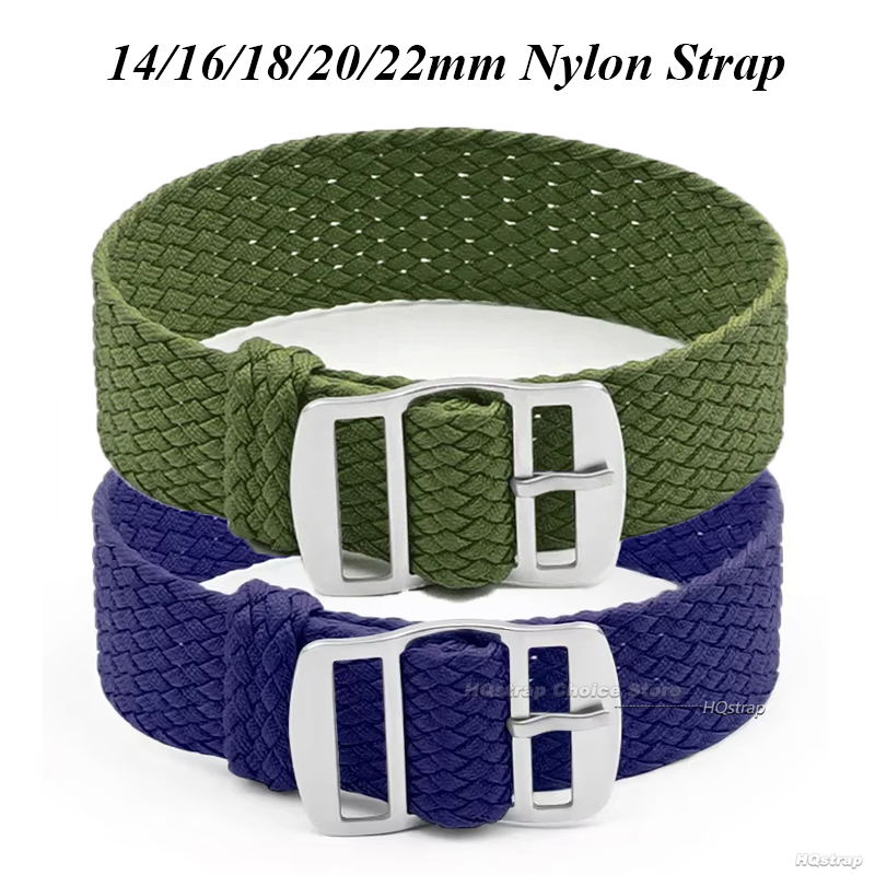 16mm 18mm 20mm 22mm cinturino  - Perlon Strap Woven recensione e prezzo