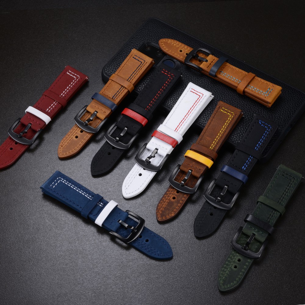 Cinturino per Orologio 18mm 20 - Leather Strap Quick Release recensione e prezzo