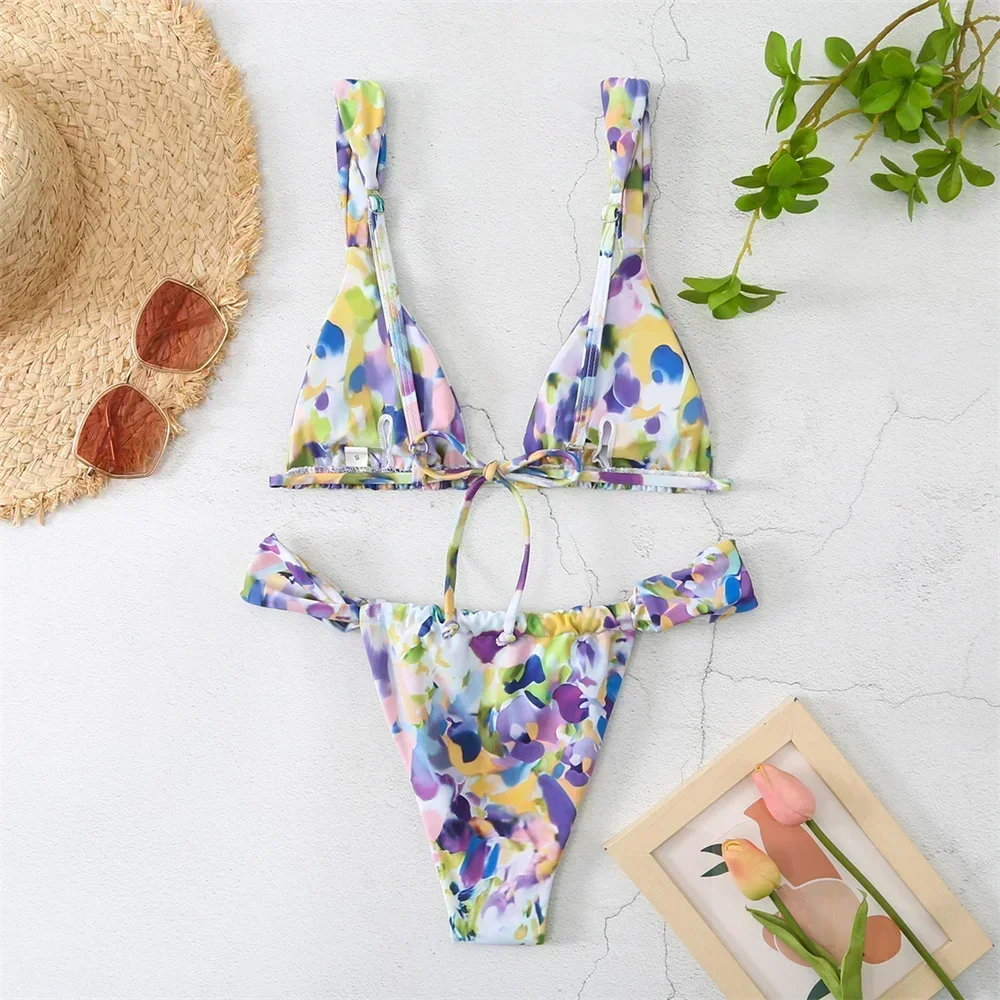 Bikini con stampa Vintage peri - Tropic Strap Vintage recensione e prezzo